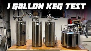 Finding the Best 1 Gallon Keg for Homebrewing & Giving It Away!