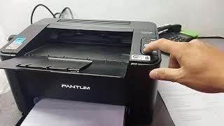 tutorial for pantum P2500W