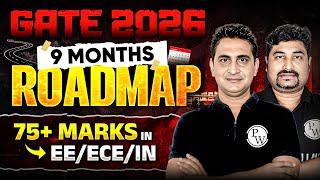 GATE 2026 | How to Get 75+ Marks In EE / ECE / IN | 9 Months Roadmap