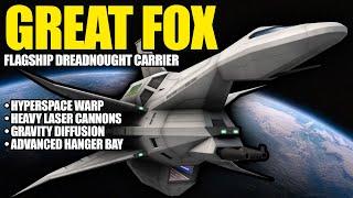 The Galaxy's GREATEST Battle Carrier | The Great Fox Breakdown