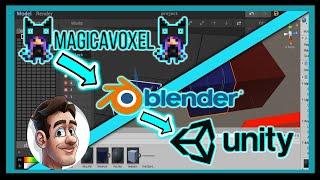 MagicaVoxel to Unity - My Workflow for Game Dev!