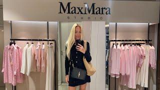 MAX MARA STUDIO SUMMER COLLECTION COME SHOPPING WITH ME TO MAX MARA It is SALE time!