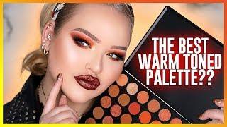 THE BEST AFFORDABLE WARM-TONED EYESHADOW PALETTE?? | NikkieTutorials