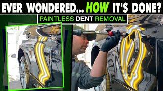 The BEST WAY To FIX a DENT With Paintless Dent Removal | PDR Tutorial