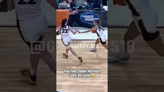 That time Gabbie Marshall called off Caitlin #basketball #wnba #caitlinclark