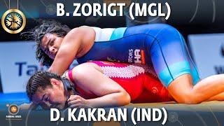 Bolortungalag Zorigt (MGL) vs Divya Kakran (IND) - Final // Bolat Turlykhanov Cup