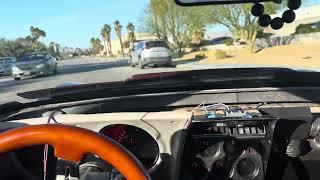 Maurice’s 1975 Chevrolet Corvette - Maiden Voyage around the block, No P/S, Needs Alignment, Fans