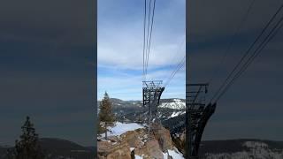 Mountain cable car in Squaw Valley, California