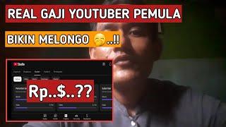 GAJI YOUTUBER PEMULA 2024 |  SETELAH 1 BULAN DITERIMA MONETISASI