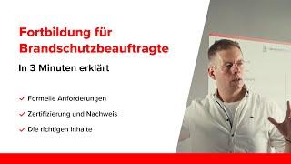 Pflicht Fortbildung für Brandschutzbeauftragte | Was ist gefordert?