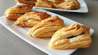 Did you think it was ready? The easiest puff pastry in the world with 1 bottle of mineral water