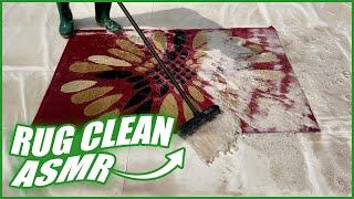 Deep Soothing Rug Cleaning ASMR  | Relaxing Carpet Wash | C3 Laundry Services