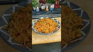 Viral Chilli Garlic Fried Rice #shorts #rice #friedrice #recipe #garlic