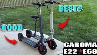 Which Electric Scooter is the BEST? Comparing the Caroma E22 Pro & E68 Pro