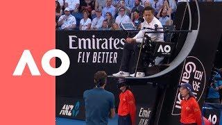 Federer, Tsitsipas lose their cool (4R) | Australian Open 2019