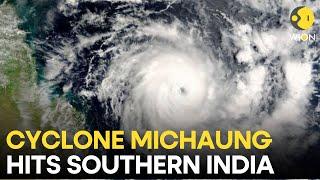 Cyclone Michaung LIVE: Heavy rain warning issued for Tamil Nadu and Puducherry | WION LIVE | WION