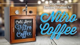 All-In-One Countertop Serving Station for Nitro Coffee