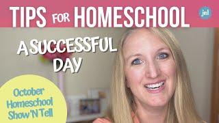 5 TIPS FOR A SUCCESSFUL HOMESCHOOL DAY || Relax! You got this 