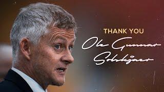 Thank you Ole Gunnar Solskjaer - My Tribute