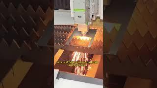 HJZ Laser big size fiber cutting machine#cuttingmachine #cuttingshapes #laser
