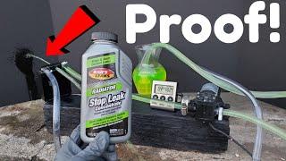 How to stop a coolant leak with Bar's stop leak!