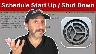 How To Schedule Start Up, Shut Down or Restart In macOS Ventura