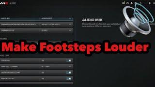 Warzone *BEST* Console Audio Settings - Make Footsteps Way Louder