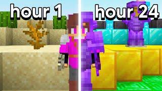 How I Became the Most Stacked SMP Player in 24 Hours