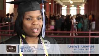 AIU Online IT Degree: Keanya Knowles' Story