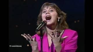 Luxembourg  - Eurovision 1988 - Lara Fabian - Croire