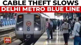 Delhi Metro Blue Line Disrupted: Cable Theft Between Kirti Nagar And Moti Nagar Stations