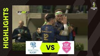 Highlights - Benetton Rugby v Stade Français Round 4 | EPCR Challenge Cup 2022/23