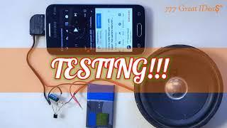 bc547 amplifier  mini audio amplifier  Usilitil yasash 