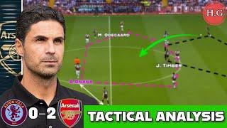 Emery's Plan, Arteta's KEY Changes: Aston Villa 0-2 Arsenal Tactical Analysis