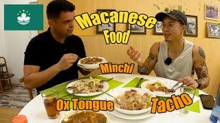 I tried Macanese Food with Rocklee - Home cooked Minchi, Tacho, and Ox Tongue