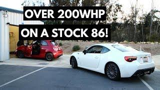 The Quest For Power: Over 200WHP On A Stock Toyota 86!