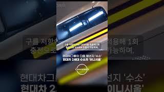 현대차그룹의 다음 행선지 '수소', 현대차 2세대 수소차 '이니시움'