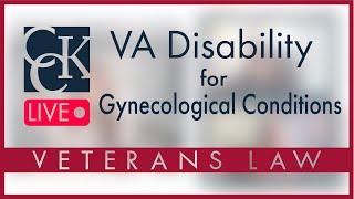 VA Disability Ratings for Gynecological Conditions