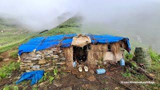 Nepal's Eastern Central Hilli Rural Areas. Nepali Real Life || Primitive Rural Village ||