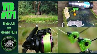 Karpfenangeln VTB 171 -  Ende Juli am kleinen Fluss  #2024 #fluss #river #carpfishing #fishing