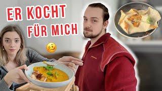 Mein Freund kocht 1 Tag für mich (er kocht nie)