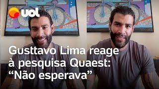 Gusttavo Lima comemora resultado da pesquisa Quaest: 'Só Deus pode parar um sonho'