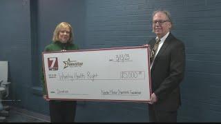 WTRF and Nexstar donates $5,000 to Wheeling Health Right