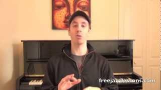 Beginner Jazz Piano Tutorial 1: How To Play 7th Chords