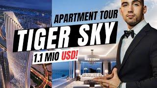 Inside Tiger Sky Tower. Exploring Dubai's Most Luxurious Apartment!