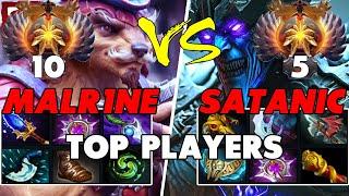 MALR1NE (PANGOLIER) Mid vs SATANIC (TERRORBLADE) Carry - Battle Of Pro Dota 2 Players - Z Dota 2