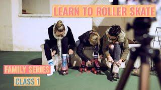 How to Roller Skate for Beginners! Learn to stand, roll, fall, and stop!