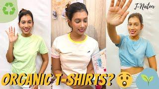 Why Sustainable Fashion Is Important? Ft. T-Natur Haul 100% Organic Cotton ️ | Vanshika