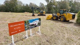 Groundbreaking for Orlando Health, Acadia Healthcare + Berglund Construction