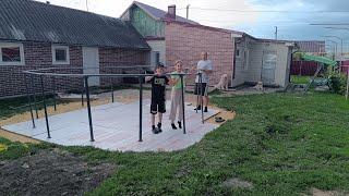 ЖИЗНЬ В ДЕРЕВНЕ/УРА!РАДОСТЬ,СОБИРАЕМ БАССЕЙН/СПАСАЮ ОГОРОД/СИЛЬНЫЙ ВЕТЕР